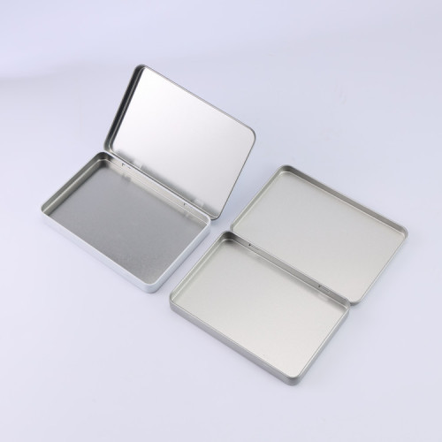 Card small tin box game card tin box metal electronic makeup eye shadow color box storage packaging tin box