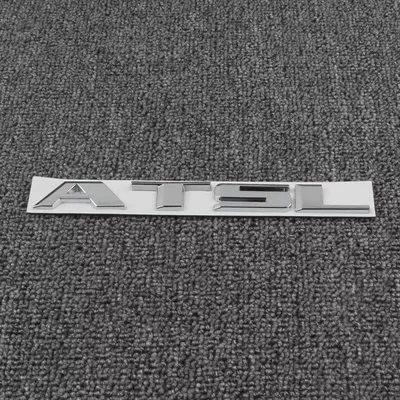 Car logo XTS, XT6, and XT5 - standard-atsl-bright-silver