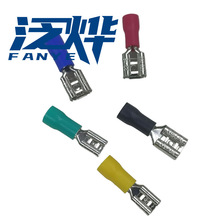 母预绝缘端头FDD1/2/5.5/110/187/250接线冷压端子对接线耳插簧