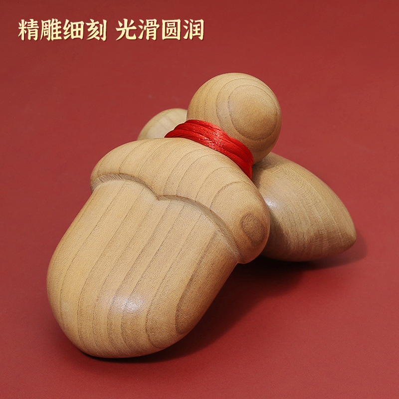 桃木肥刀随身摆件桃木刀剑斧小李挂件宝宝尚方饱剑木质解压|undefined