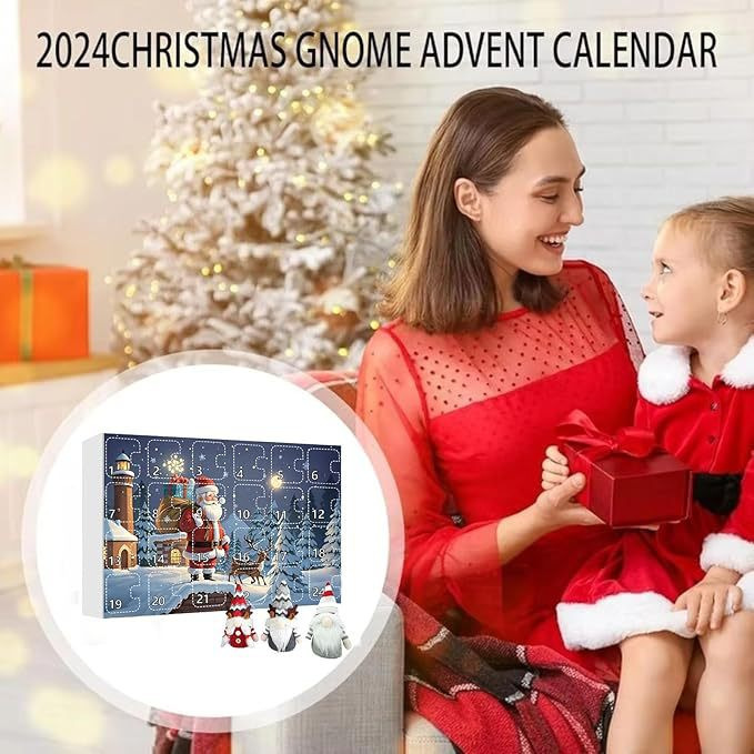 国境を越えたクリスマス小人盲箱カウントダウンぬいぐるみ小人盲箱クリスマス装飾品飾り祝日パーティー|undefined