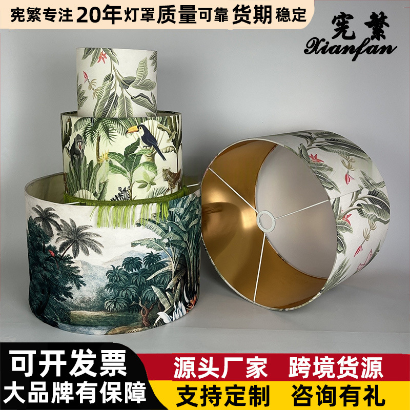 [Xianfan] lámpara de gran tamaño lámpara de lámpara de piso flojo flojo estilo europeo gran flor residencial hotel decoración exclusiva