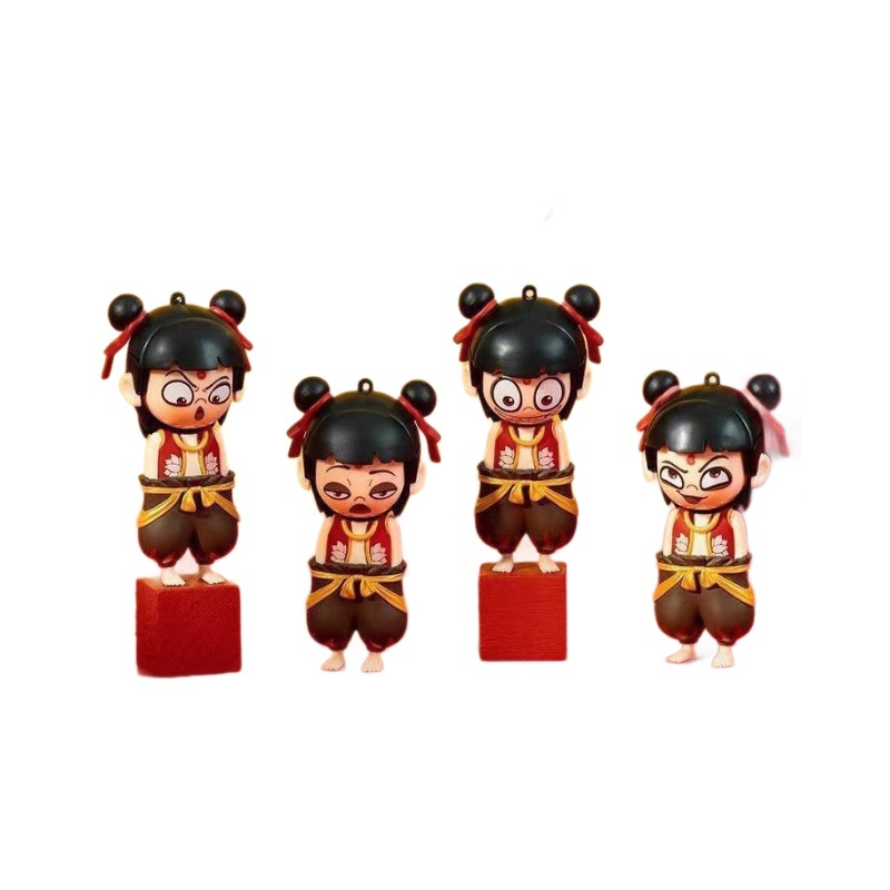 Nezha Face-Changing Pendant Movie Tie-In Doll