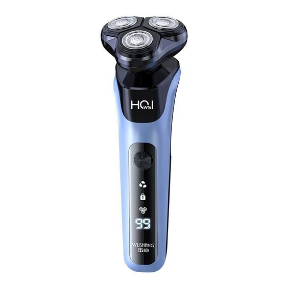 Electric display three-head razor electric rechargeable three-head razor floating portable beard knife travel new electric