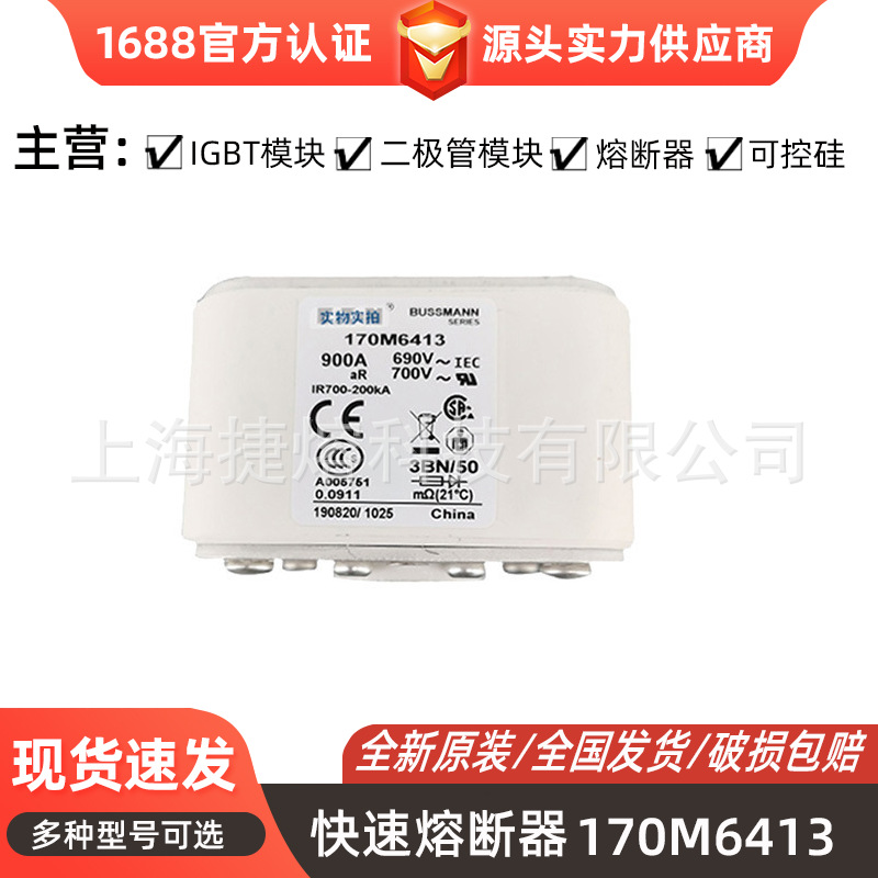 170M6413  170M6414 快速熔断器  保险丝 电子元器件 量大价优