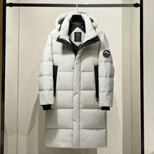 2025新款韩版羽绒服男女同款长款过膝户外冬季加厚保暖男士外套男