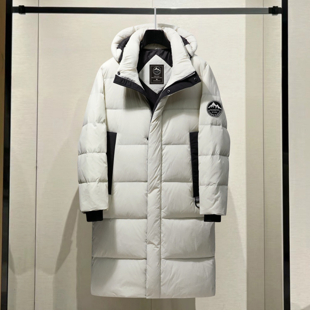 2025新款韩版羽绒服男女同款长款过膝户外冬季加厚保暖男士外套男
