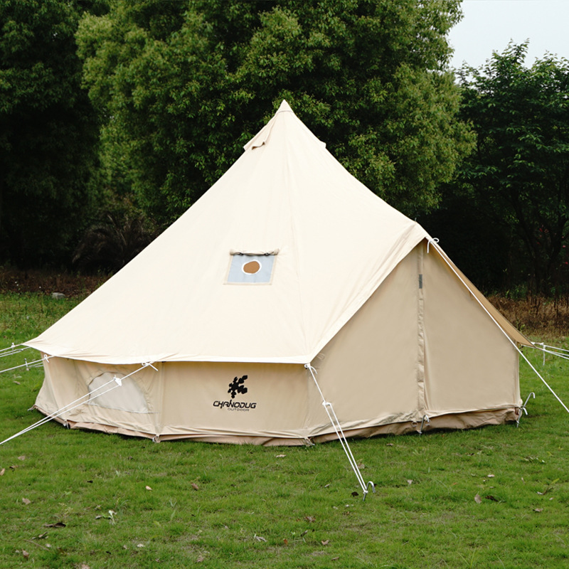 Outdoor cotton canvas Mongolian bag camping leisure multiplayer…