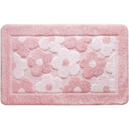 Flocked carpet mat at the entrance door, bathroom, and shower room for absorbing water and anti-slip. Door mats for bedroom and kitchen entrances.