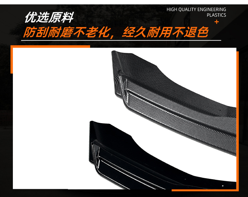Suitable for Bmw X5M F85 X6M F86 2015-2018 Front Lip Front Spoiler Cross-Border Modification