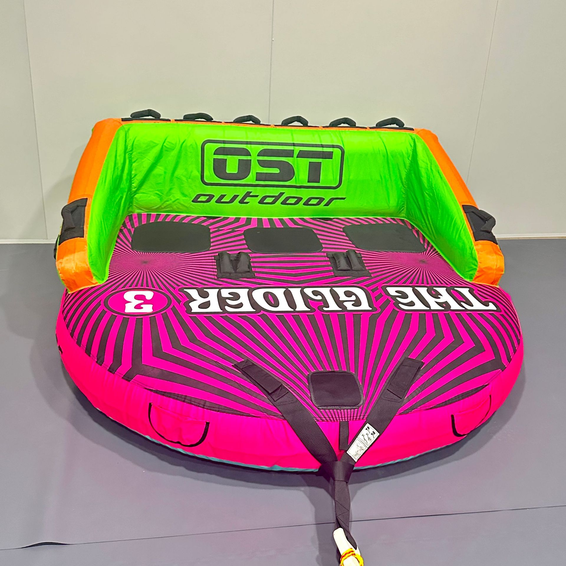 3인용 하이백(보라색 녹색)