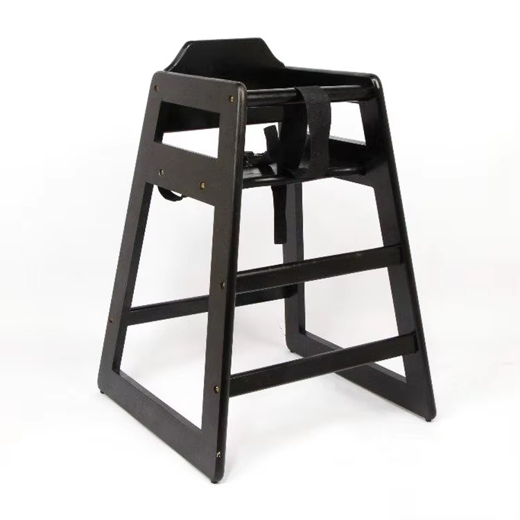 Silla de comedor para bebés de madera maciza silla de comedor para niños domésticos silla de comedor para bebés de madera silla de comedor para bebés apilada