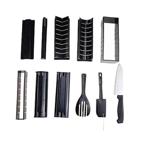 Sushiware sushi roll mold kitchen gadget 10-piece set seaweed DIY tool seaweed rice ball roll artifact