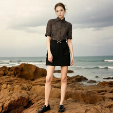 一手货源【佳人苑】品牌专柜撤柜！韩版高腰包臀显瘦半身裙女25夏