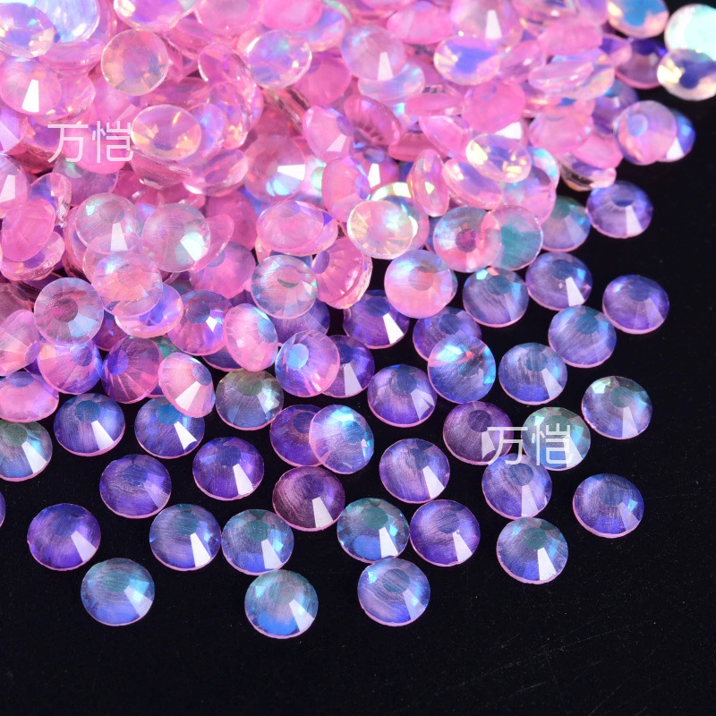 Розовый гальванизированный кристаллический стекло плоское дно бриллиант DIY rhinestone маникюр бриллиант чехол для телефона жесткий медведь rhinestone аксессуары ювелирные изделия