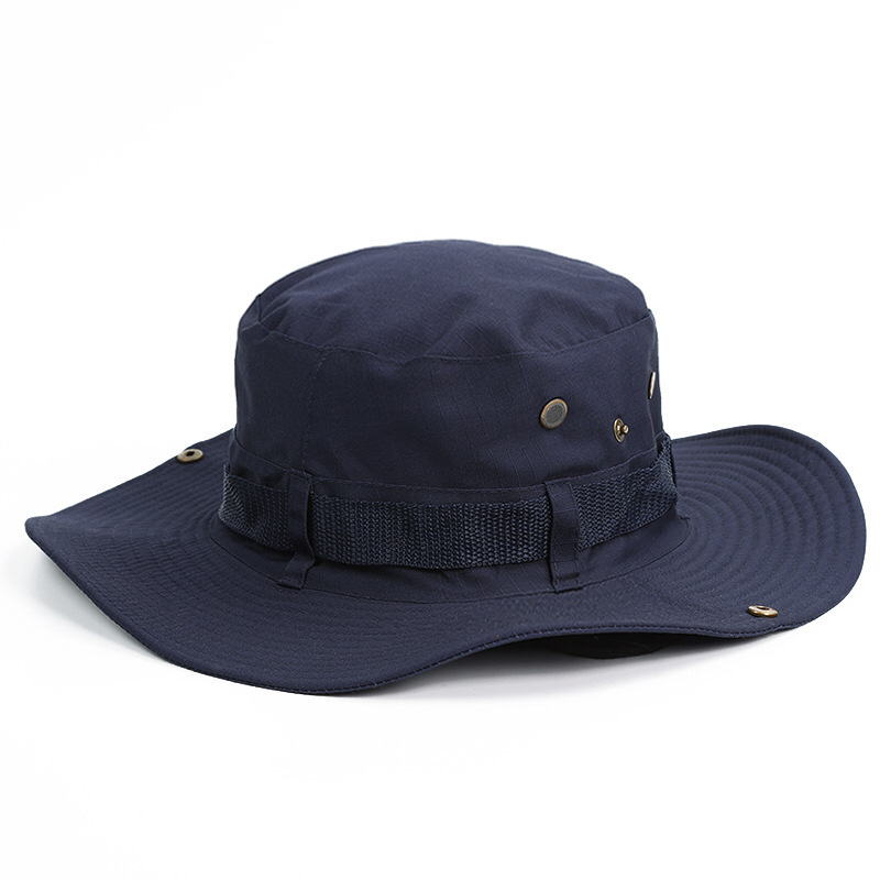 Sombrero de pescador de verano de tela de doble cara almacena portátil sombrero de verano al aire libre pesca gorra gorra de sombrero