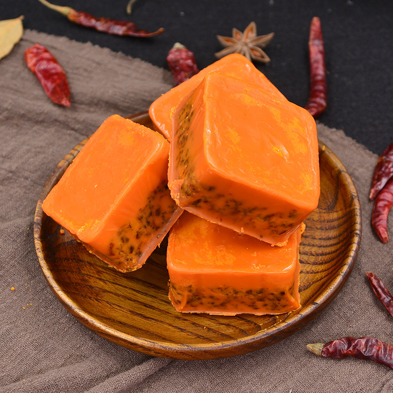 Bridge Head Hot Pot Base 90g Small Packaging One Person Portion Chongqing Sichuan Specialty Beef Oil Spicy Hot Pot Seasoning Wholesale