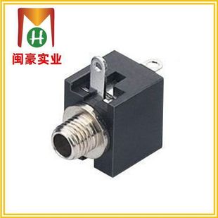 PJ-201M audio socket earphone plug-in audio plug-in side plug audio input interface connector