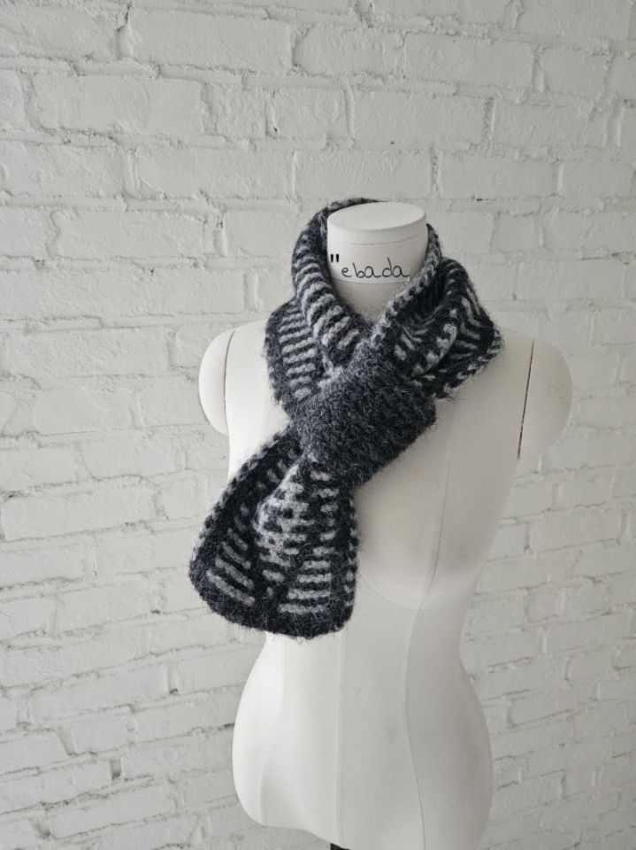 Cuello de Punto para Mujer Tejido de Punto Cálido para Invierno