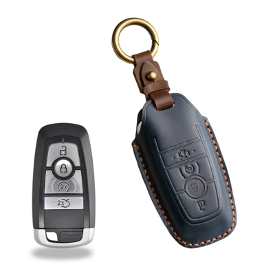 Bag Buckle, Car key bag - 4-key-blue
