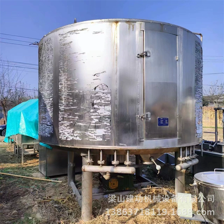 Подержанная непрерывная сушилка с диском PLG, непрерывная сушилка из нержавеющей стали, сушилка для белка, золотая формовая сушилка