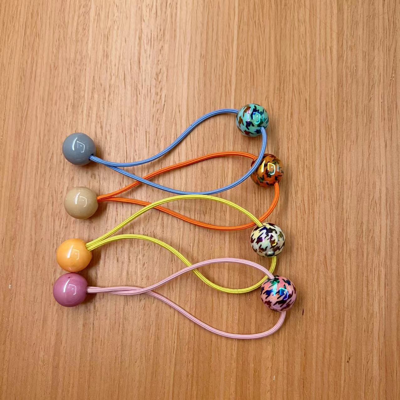 Yiwu venta al por mayor cuerda de pelo de doble cabeza para niños cuerda de pelo negro Yiwu agente de compra