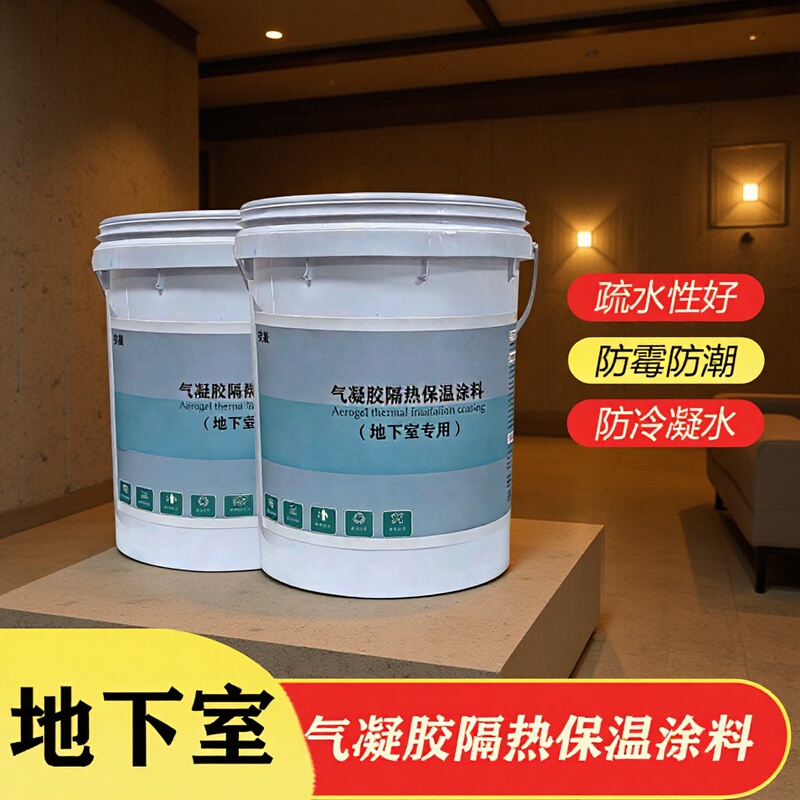 Aerogel Basement Insulation Coating, Anti-Mold, Anti-Humidity, Anti-Condensation Water, Direct Sales from the Manufacturer Aerogel Basement Insulation Coating, Anti-Mold, Anti-Humidity, Anti-Condensation Water, Direct Sales from the Manufacturer