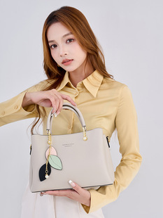 Bags for women's genuine leather women's bag trendy and high-end fashion middle-aged atmospheric one-shoulder crossbody bag large capacity tote women's bag