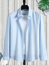 E 65227 Striped Long Sleeve Shirt ���Ƴ��� ����ѷ�羳ŷ
