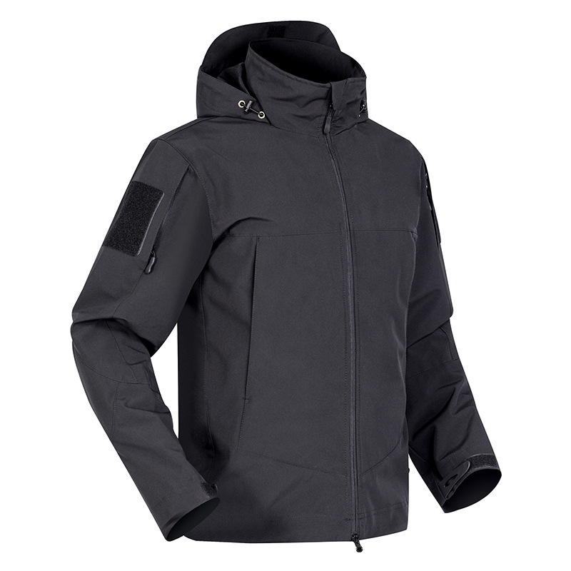 Chaqueta de la Segunda Guerra Mundial de concha suave al aire libre del cónsul Chaqueta táctica impermeable a prueba de viento de primavera y otoño para hombres