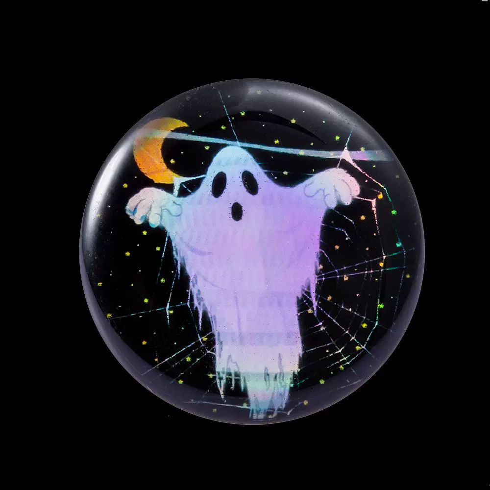 万圣节耳廓幽灵星空 可爱恐怖风扩耳器 多尺寸可选 扩耳爱好者