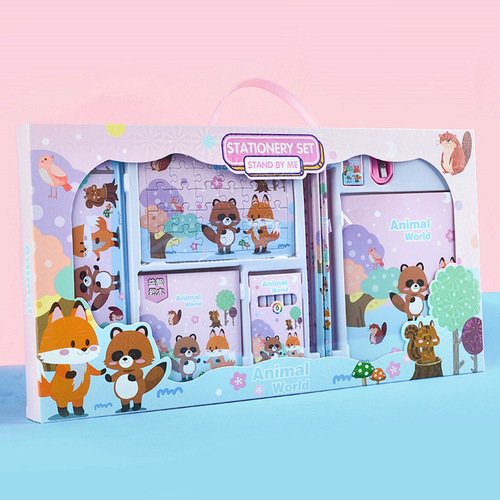 Children's stationery set gift June 1st Children's Day gift training class primary school student learning prize kindergarten gift box