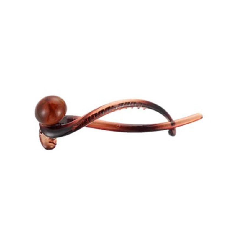 Twist una palabra clip de cabello para mujeres detrás de la cabeza clip de cabello 2024 nuevo estilo de alta calidad medio clip de cabello tiburón adornamiento para el cabello image 6