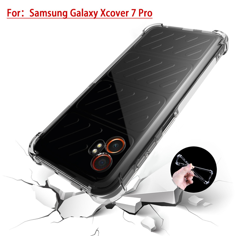 For Galaxy Xcover 7 Pro Airbag Phone Case Samsung Xcover 6 Drop-resistant TPU Case