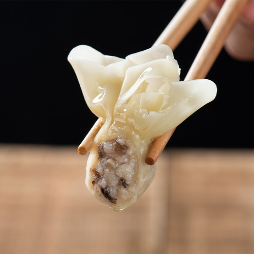 Factory wholesalers quick-frozen semi-finished products Guangdong morning tea restaurant breakfast traditional snacks Cantonese style three fresh wontons