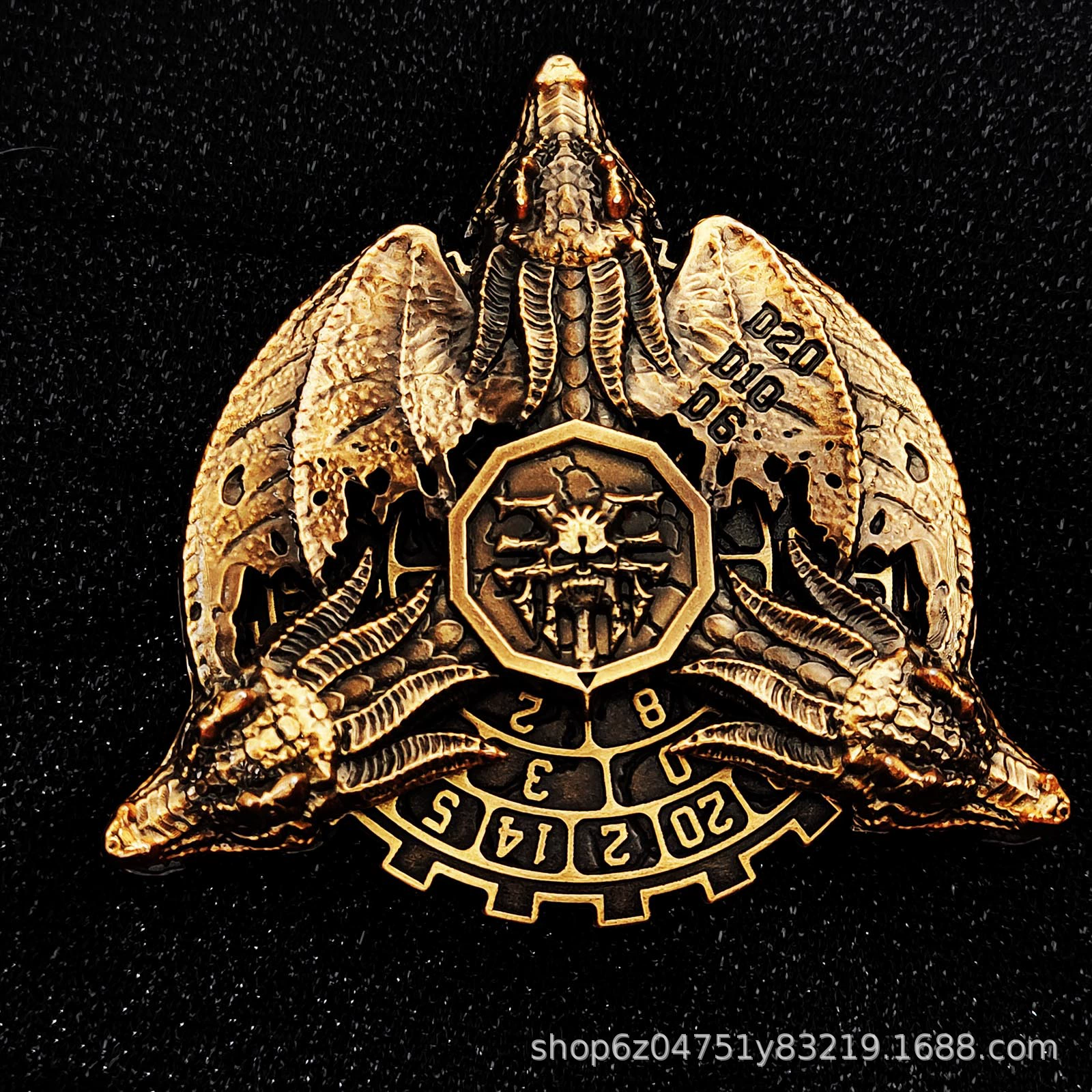 Драконы и пауки 7-в-1 вертушка-головоломка Полигональное DND Кубики ДНД Рулетка COC Группа игроков Герой