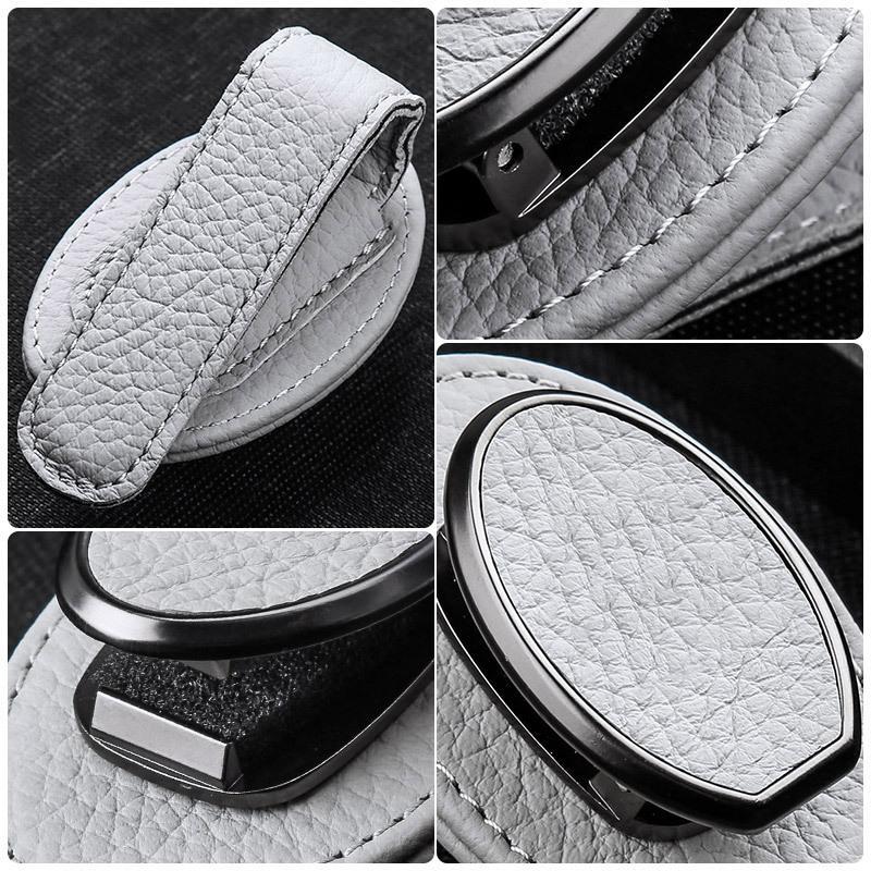 Car Glasses Clip, Car Glasses Frame Leather, Car Visor Storage Box, Sunglasses Clip, New._voghion.com