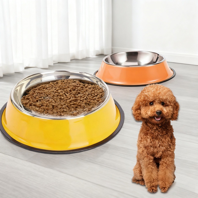 Productos para mascotas de acero inoxidable para perros, tazón para gatos, tazón antideslizante para perros, tazón para perros, tazón para perros de acero inoxidable al por mayor