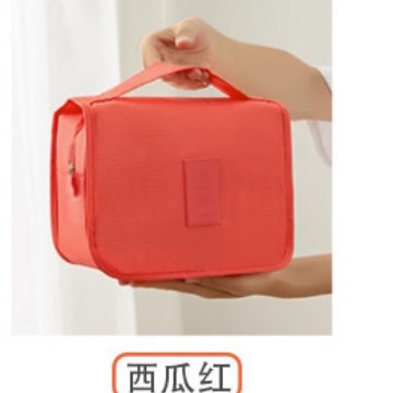 Nueva bolsa de lavado de almacenamiento de gancho de viaje plegable bolsa de cosméticos bolsa de almacenamiento de organización portátil fábrica al por mayor