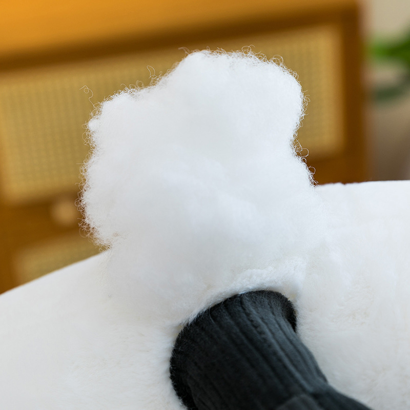 New creative mood cloud plush pillow, cute cloud sleeping companion toy, no worries, no unhappiness pillow