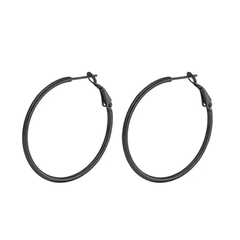 Fashionable earrings stainless steel, European style