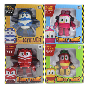 �n�����N׃�λ�܇�b Robot Trains 13cm׃�λ�܇�b6��