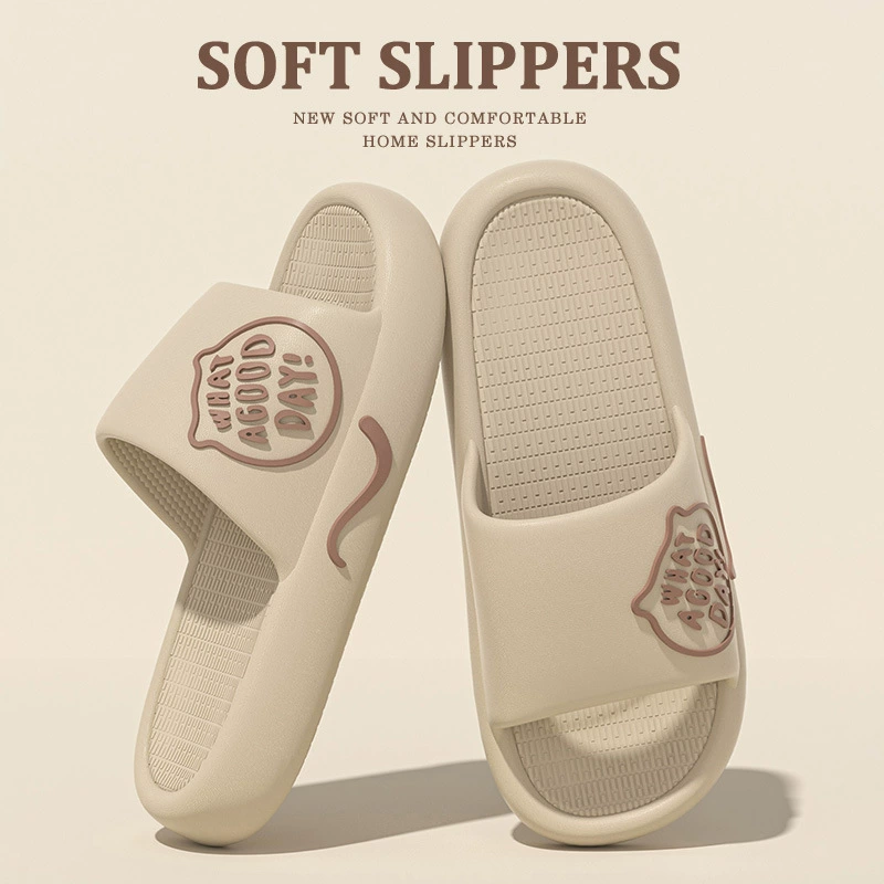 Новые Летние Тапочки для ванной, женские износостойкие домашние тапочки, уличные мужские тапочки без шнурков