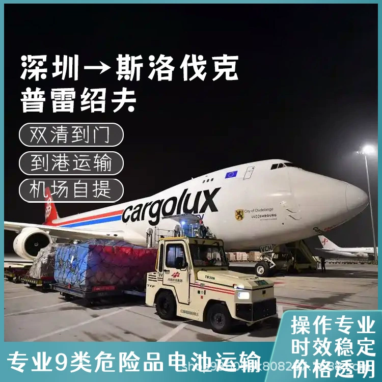 Литиевая батарея Шэньчжэнь в Словакию Прешов по воздуху, включая налог на двойную очистку к двери CIF/DDP