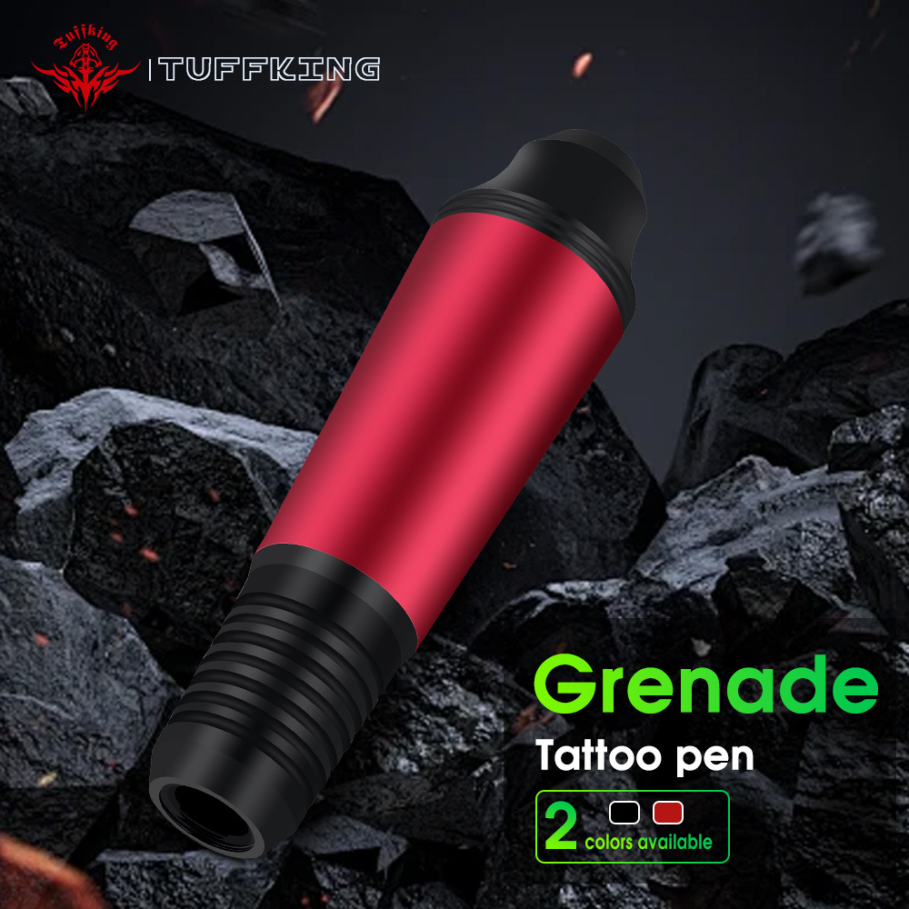 Juego de máquina de tatuaje Tuffking Fuente de alimentación inalámbrica LED Juego completo de herramientas Bolígrafo de tatuaje transfronterizo Máquina de motor