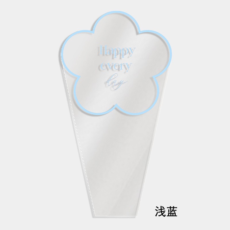 華多多枝袋【ライトブルー】50枚/パック(45CM*28CM)±5%