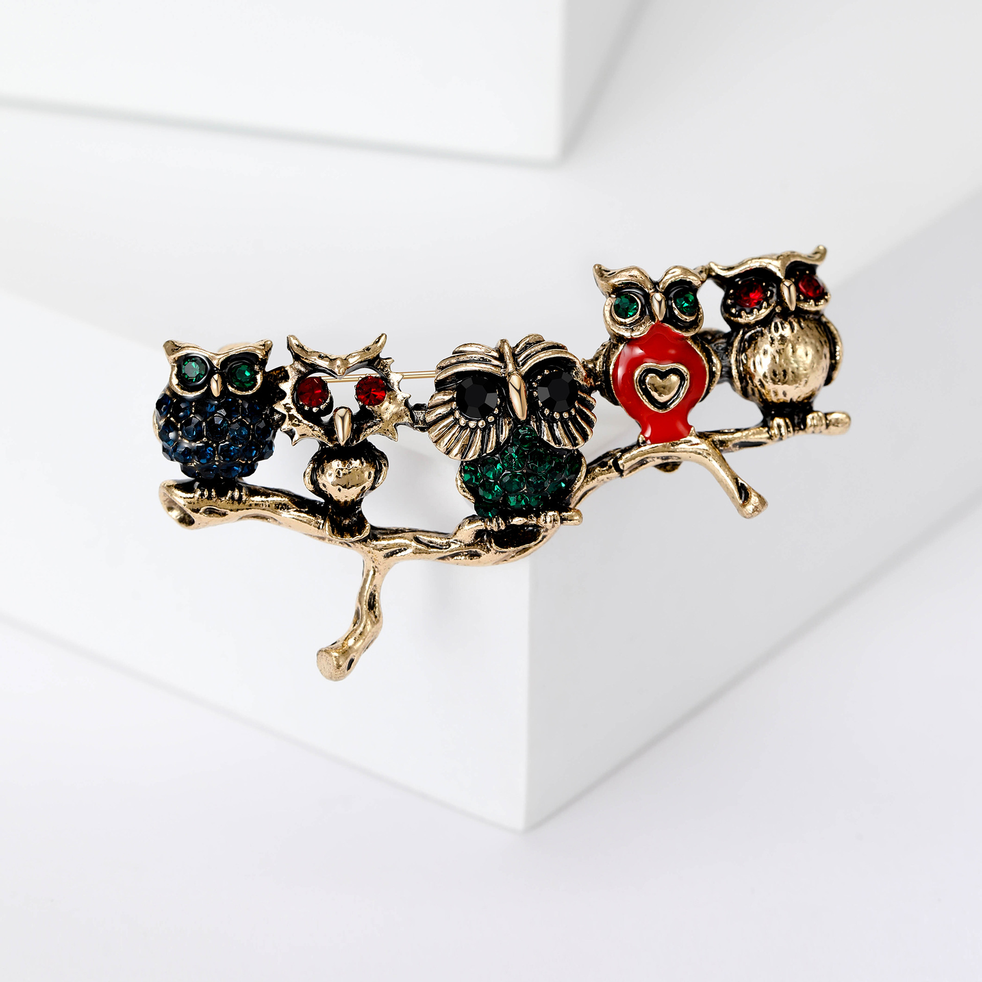 16g Weight Corsage, Brooches Classification Holiday, Banquet, Daily Occasion Alloy Material Animal, Cartoon, Cat, Owl, Eagle Pattern Women's Gender Cute, Simple Style Style Enamel, Enamel Craft Cute Simple Style Pin Animal Cartoon Cat Alloy Enamel Women's Corsage Brooches 8