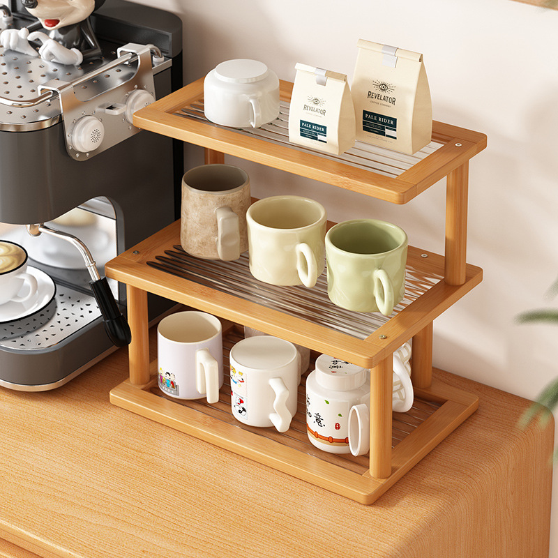 Desktop Mug Storage Rack Lounge Water Cup Rack Storage Rack Small Coffee Rack Coffee Capsule Storage Box