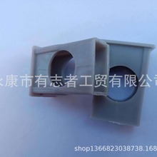 25*15方管晾衣架堵头  X型管帽  折叠晾衣架配件管盖  方管管套