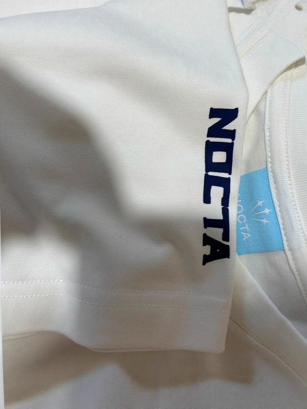 NOCTA 共同ブランドユニセックス外国貿易クロスボーダー純綿ラウンドネックトップ通気性スポーツ半袖 T シャツ|undefined